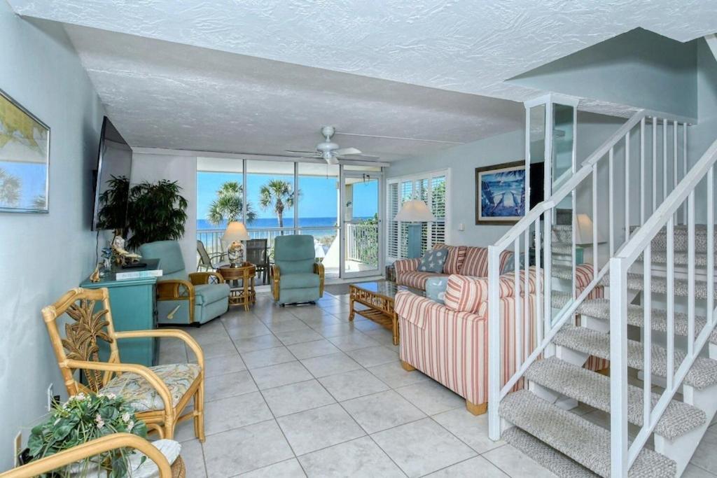 Laplaya 201C Breathtaking Gulf Panorama From This Corner End Unit With A Private Stairway To The Beach Longboat Key Buitenkant foto